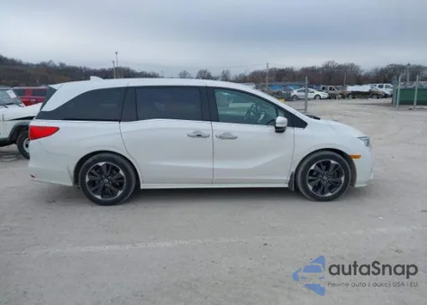 2023 Honda Odyssey Touring from USA, damaged, VIN 5FNRL6H85PB504504